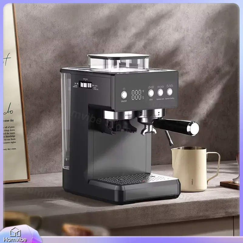 Home Barista - Cafetera Espresso Semiautomática 3 en 1
