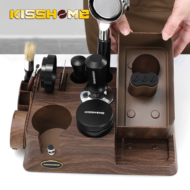 Home Barista - KISSHOME-estación de manipulación de Espresso, caja