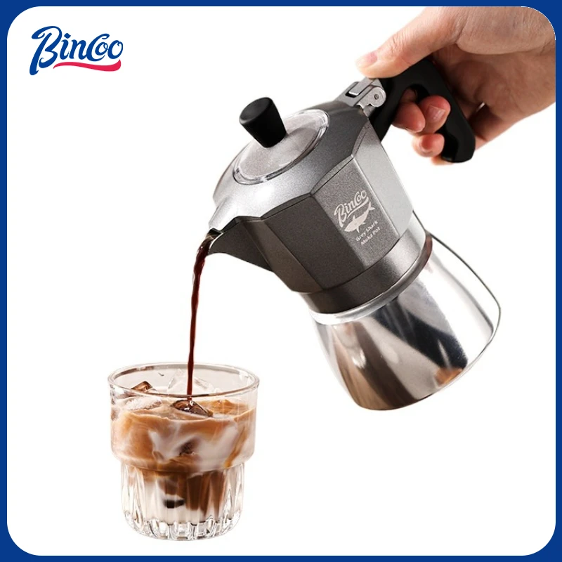 Home Barista - Cafetera Moka Bincoo de 2 Tazas