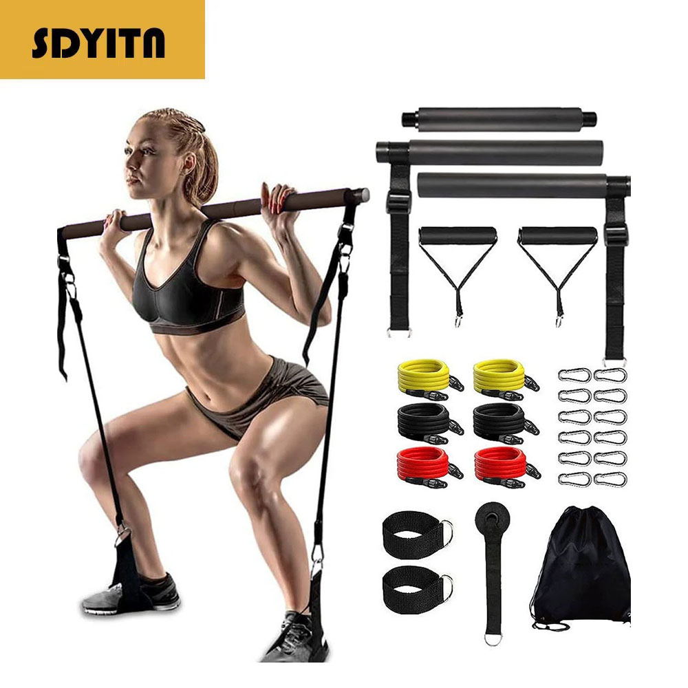 Home Bar Word - Barra de Pilates portátil para entrenamiento