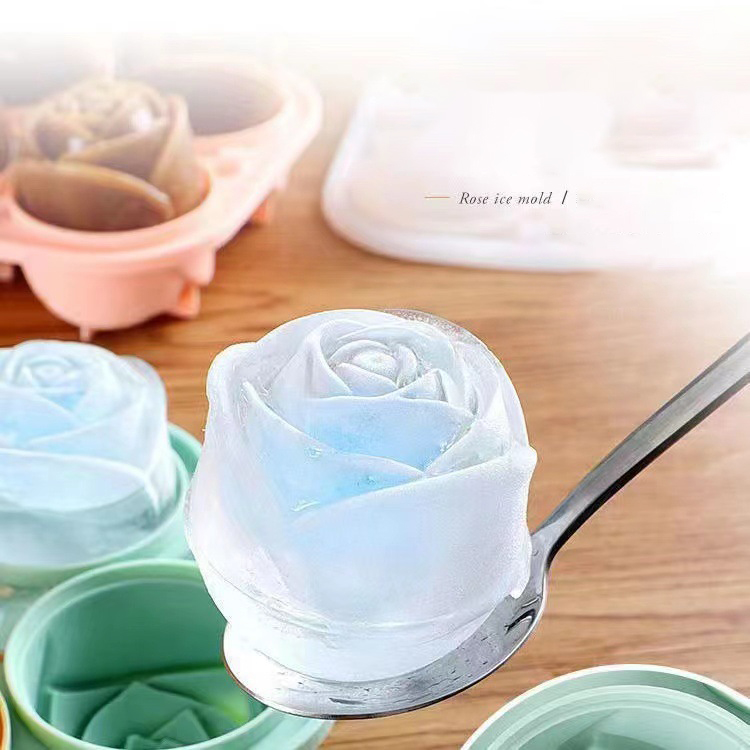 Ice Mold Sphere - Moldes de hielo de rosas 3D,