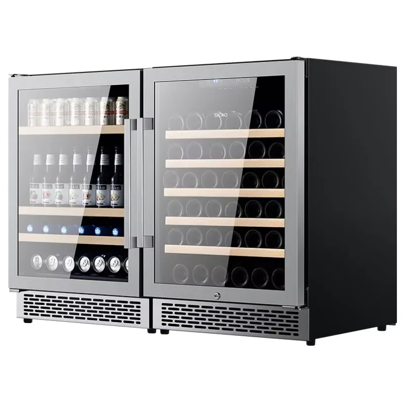 Home Bar And Fridge - Enfriador de Vino de Doble Zona