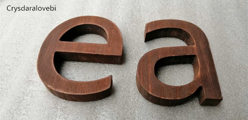 Placas de madera Retro de noga - Home Bar Word reseña y precio
