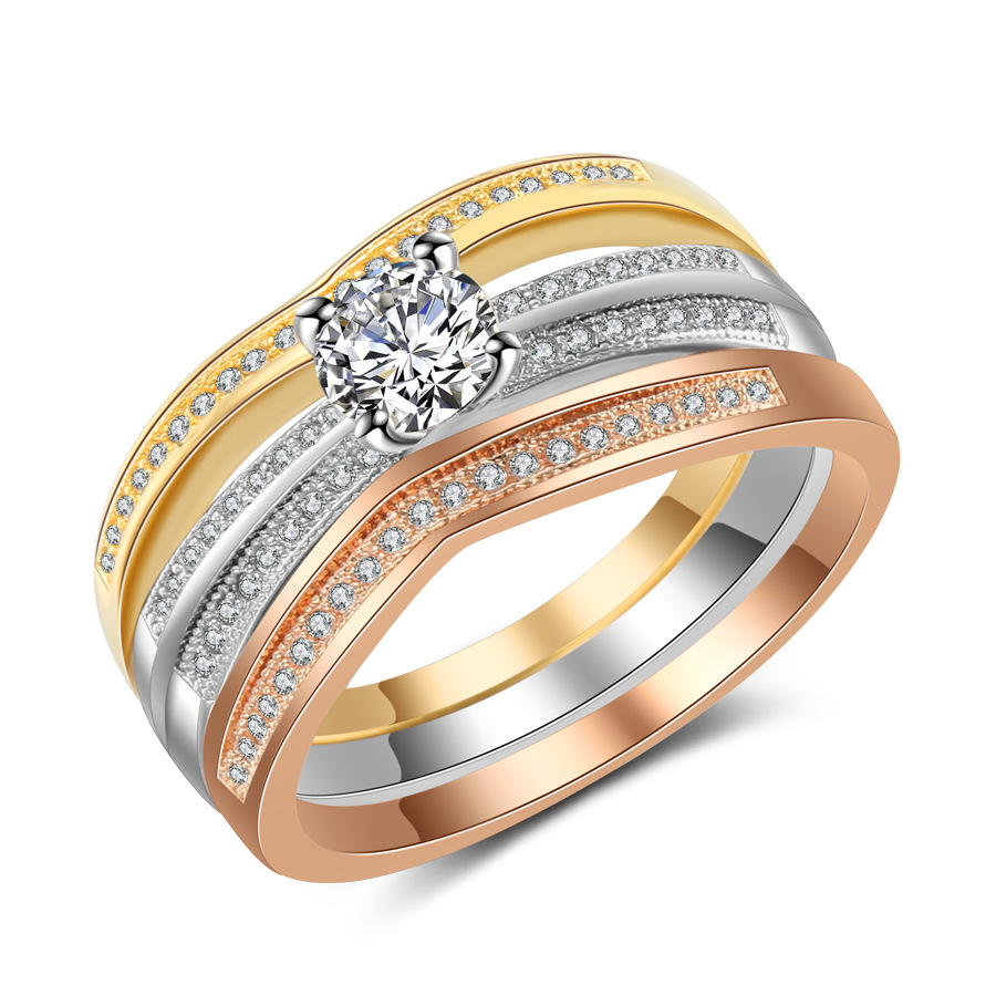 Anillo De oro De 18 quilates p - Bar Cart Gold reseña y precio