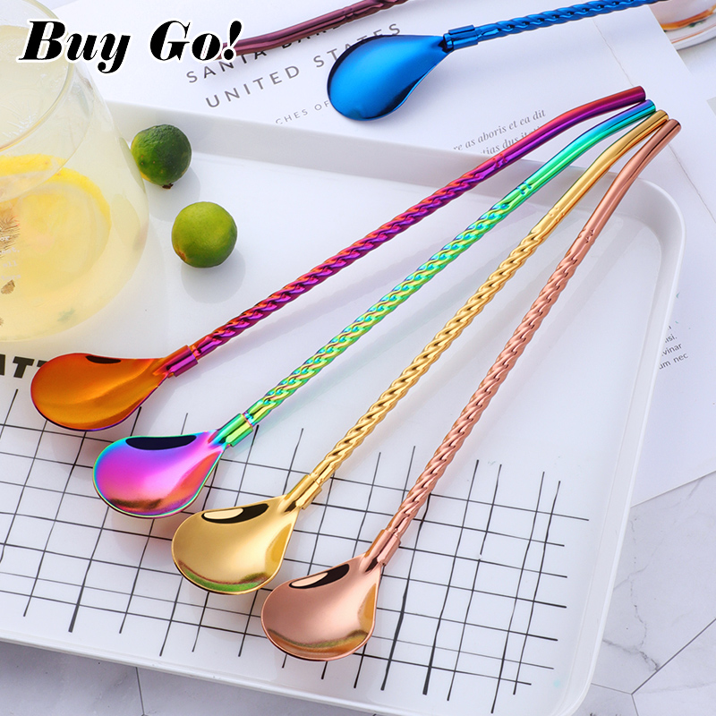 Cuchara de paja trenzada grand - Bar Spoon Twisted reseña y precio