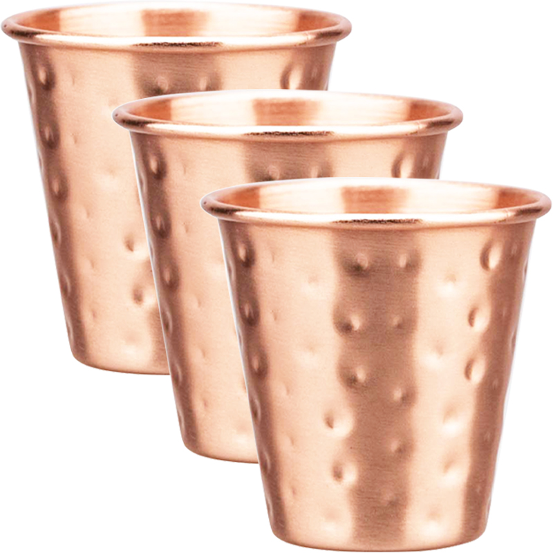 Juego de 3 Tazas de Cobre Puro - Mule Copper Mug reseña y precio