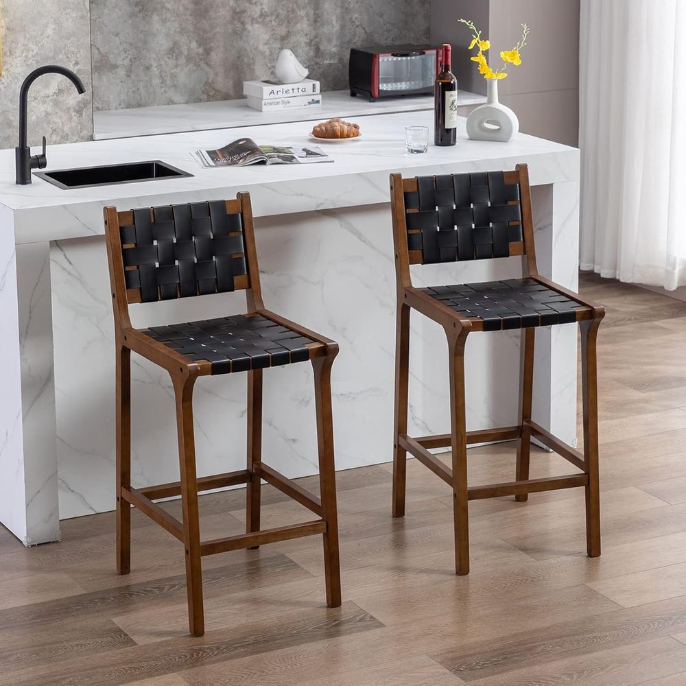 Juego de 2 taburetes de bar de - Home Bar Stools reseña y precio