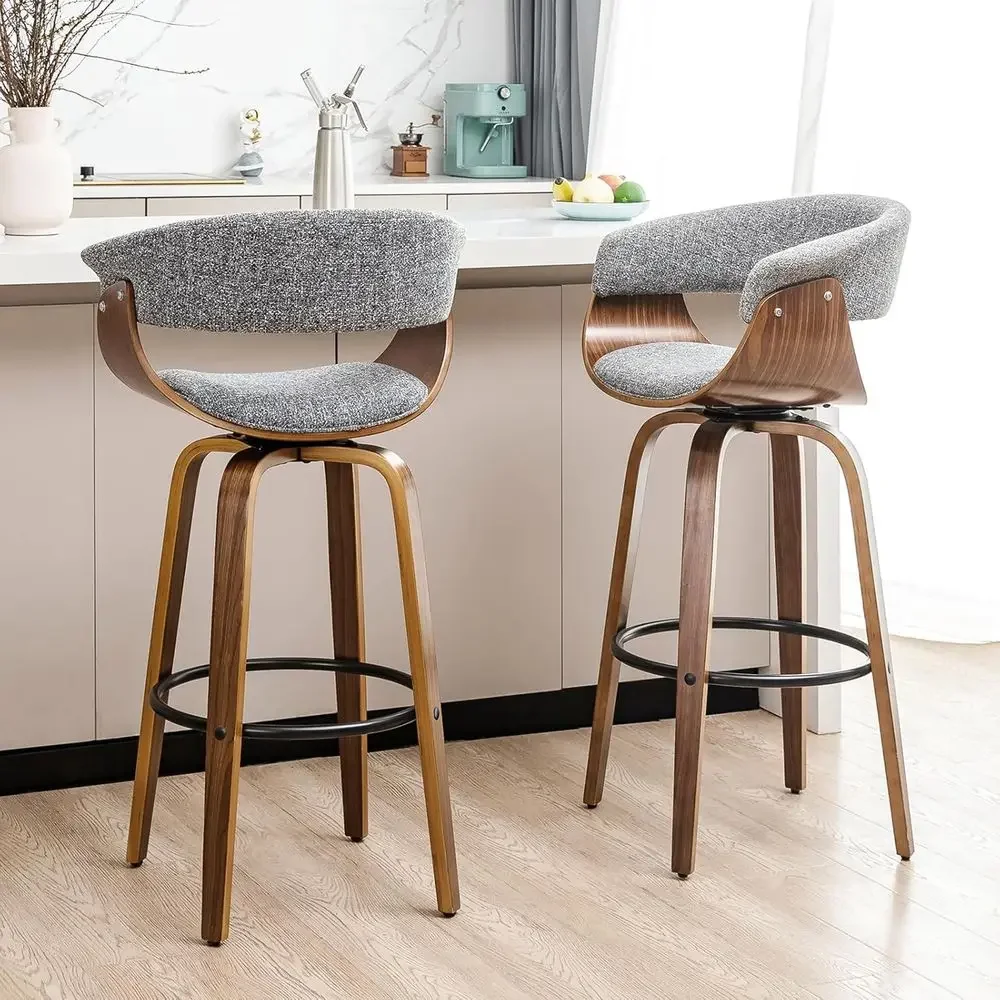 Juego de 2 Taburetes de Bar Gi - Home Bar Stools reseña y precio