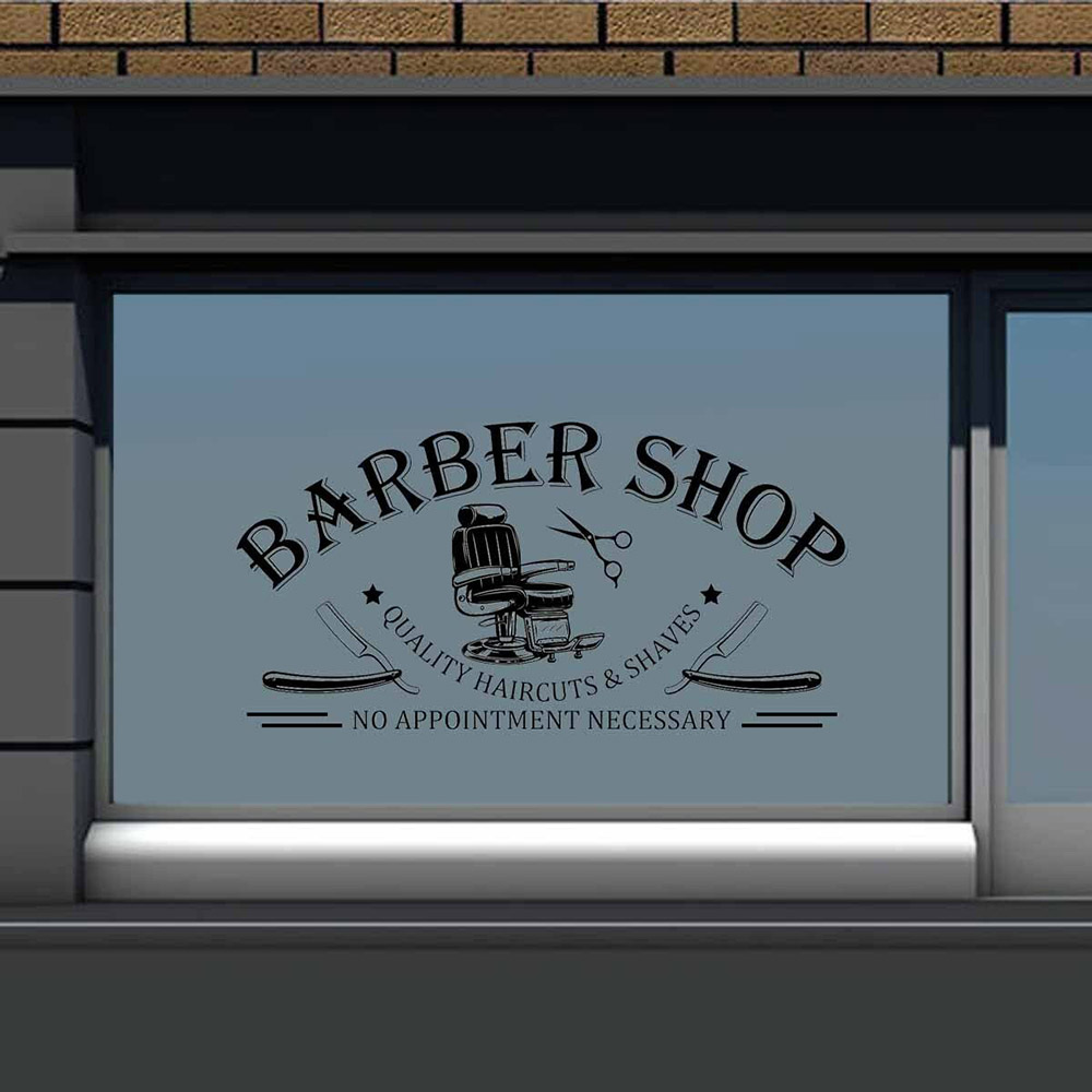Pegatina artística de pared pa - Home Barbershop reseña y precio