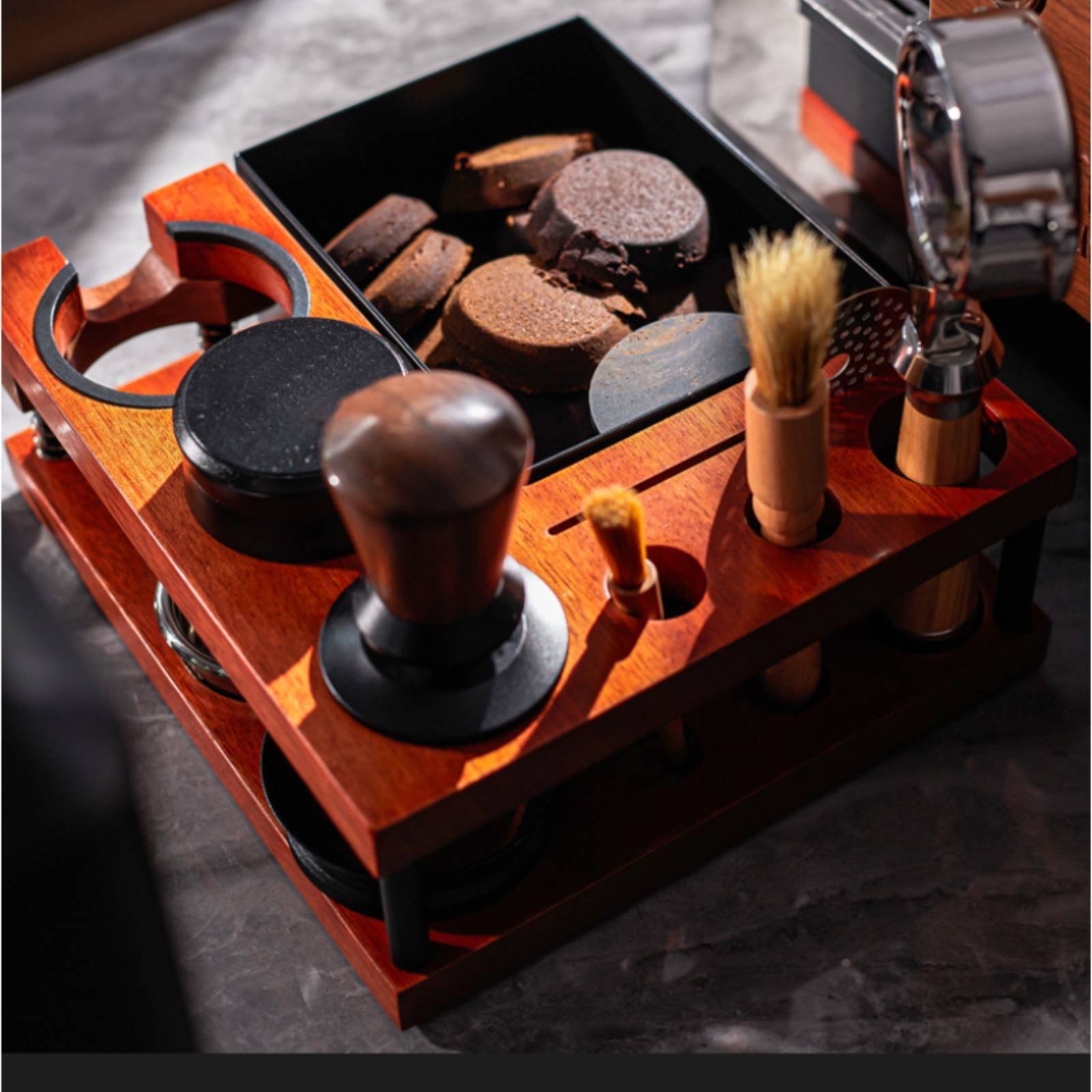 Estación de Apisonado de Café  - Home Barista reseña y precio