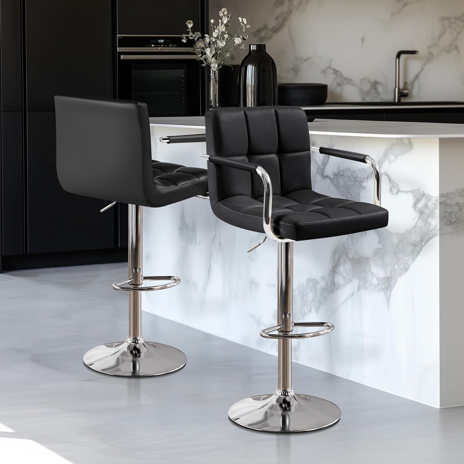 Juego de 2 taburetes de bar, t - Home Bar Stools reseña y precio