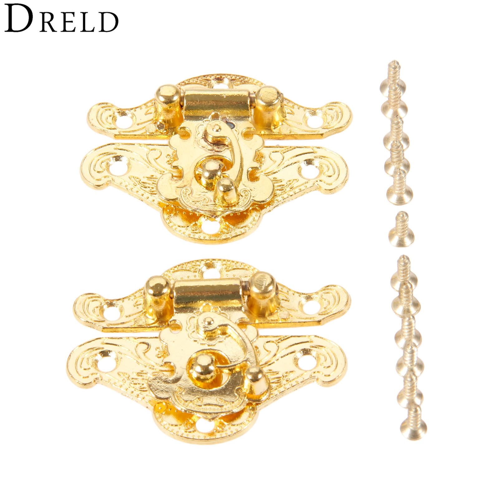 DRELD-pestillo de caja de oro  - Bar Cart Gold reseña y precio