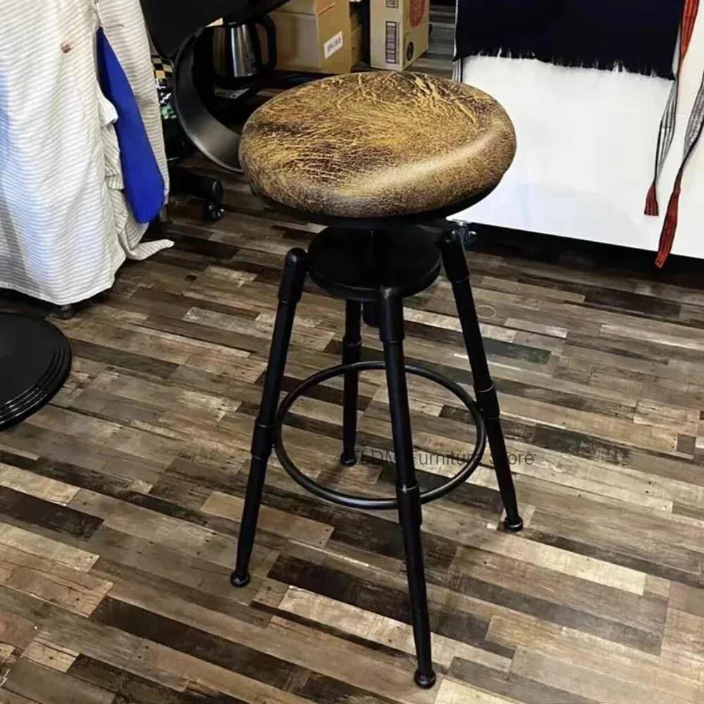 Silla de bar de hierro retro,  - Home Bar Seating reseña y precio