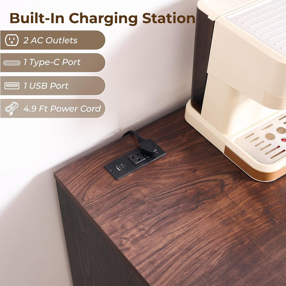 Mueble Bar para Café de 60 Pul - Home Bar And Fridge reseña y precio