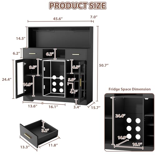 Mini Refrigerador con Almacena - Home Bar And Fridge reseña y precio
