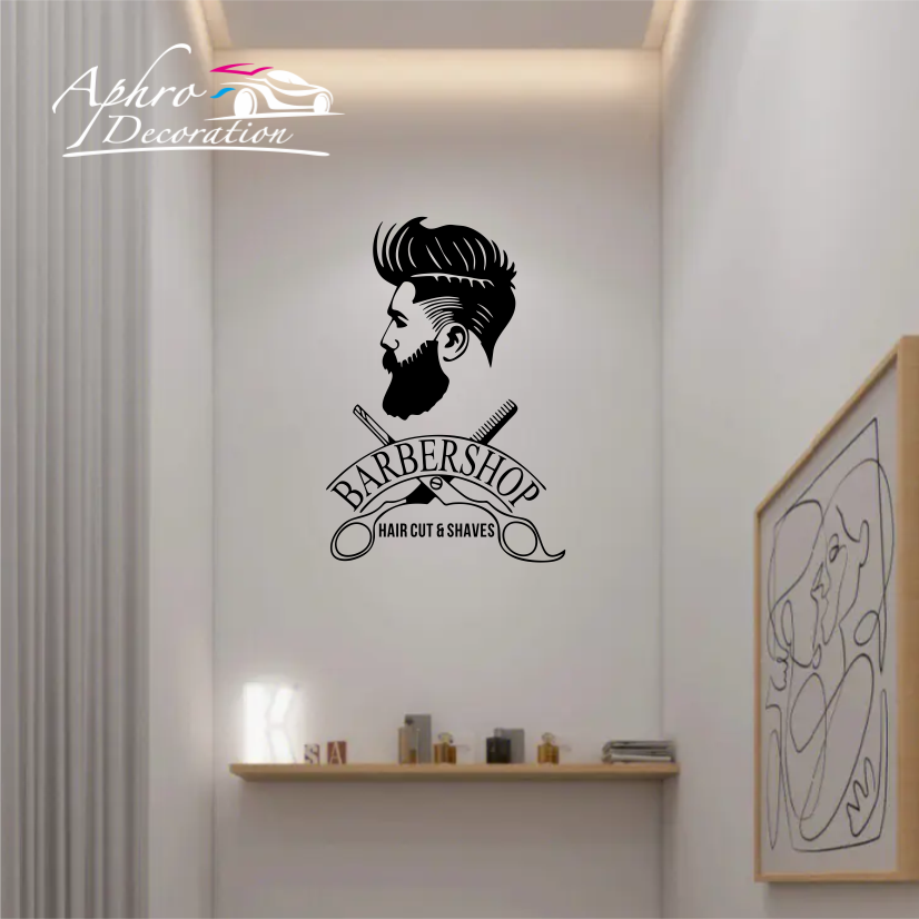 Autoadhesivo para decoración d - Home Barbershop reseña y precio