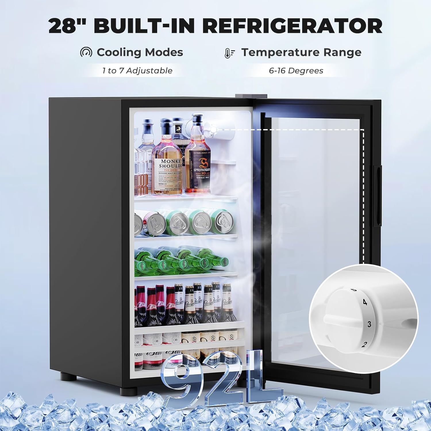 Mueble Bar para Café con Cajón - Home Bar And Fridge reseña y precio