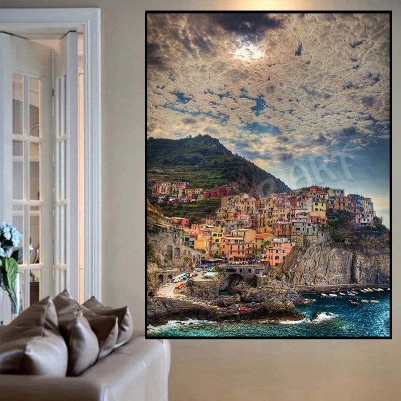 Pintura de diamantes paisaje d - Home Barcelona reseña y precio