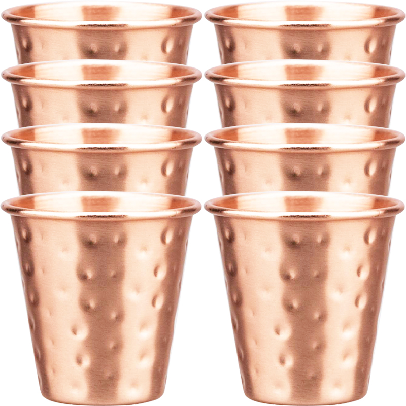 6cs 8Pcs Nuevas Tazas de Cobre - Mule Copper Mug reseña y precio