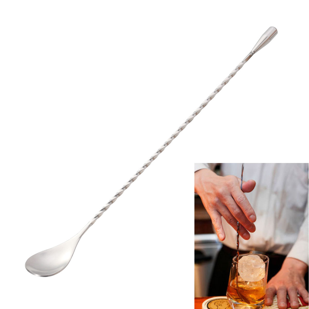 Cuchara de barra retorcida de  - Bar Spoon Twisted reseña y precio