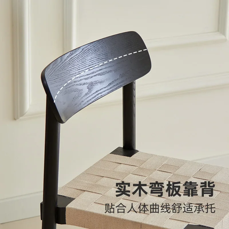 Silla de comedor japonesa AOLI - Home Bar Seating reseña y precio