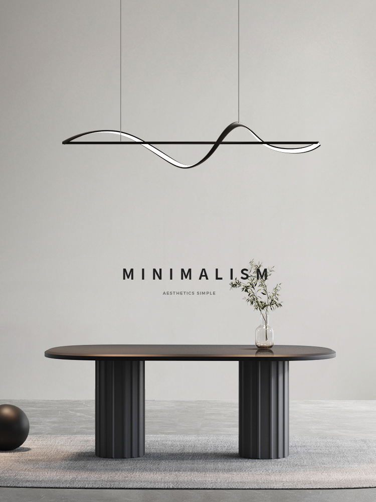 Luces colgantes Led curvas min - Home Bar Word reseña y precio
