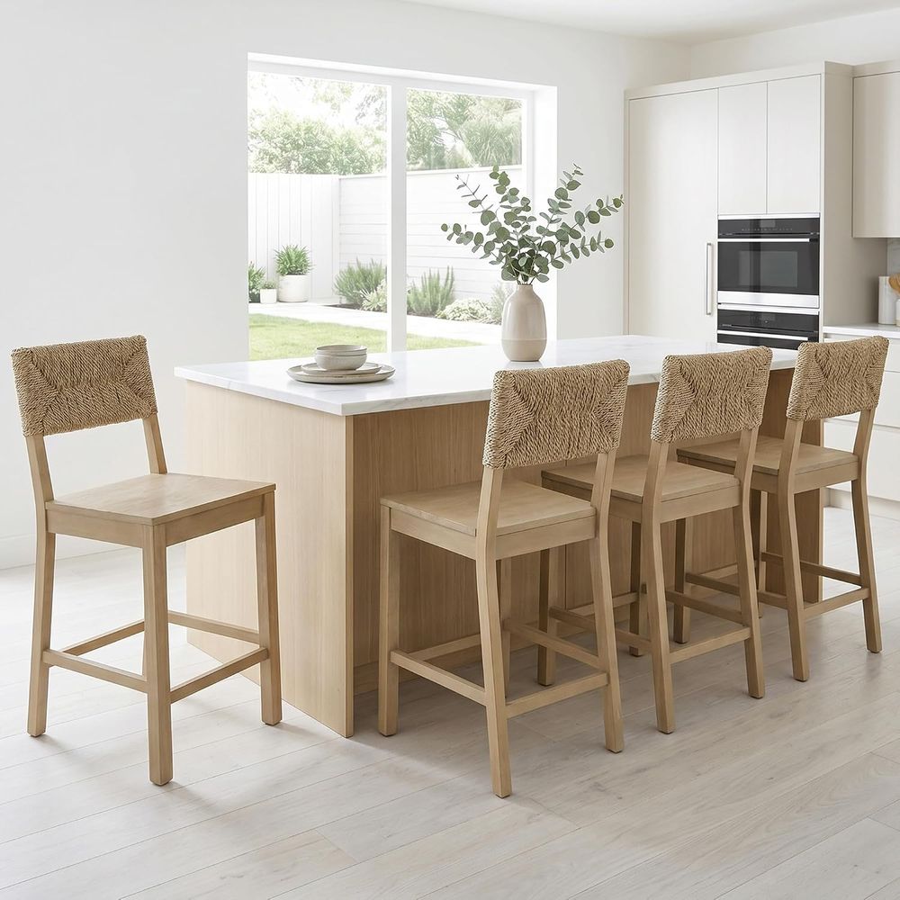 Juego de 2 Taburetes de Bar co - Home Bar Stools reseña y precio