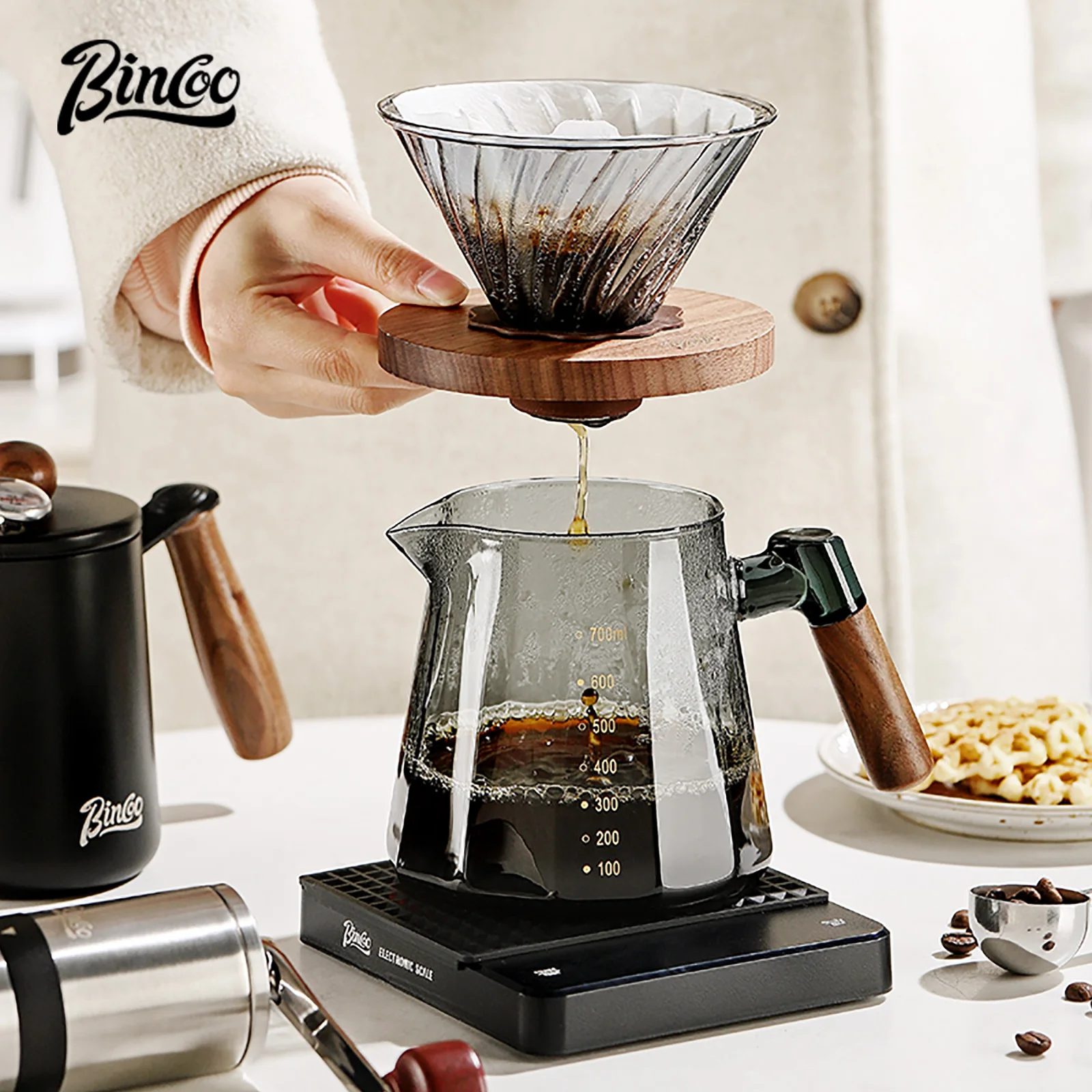 Bincoo-Juego de cafetera Baris - Home Barista reseña y precio