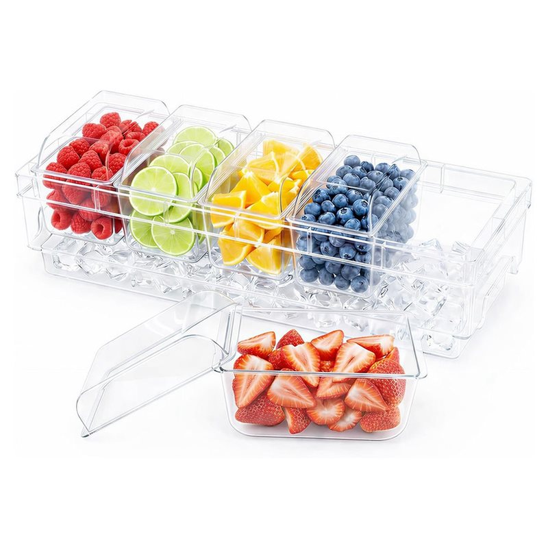 ABMR - Set de Servicio para Ba - Garnish Tray Set reseña y precio