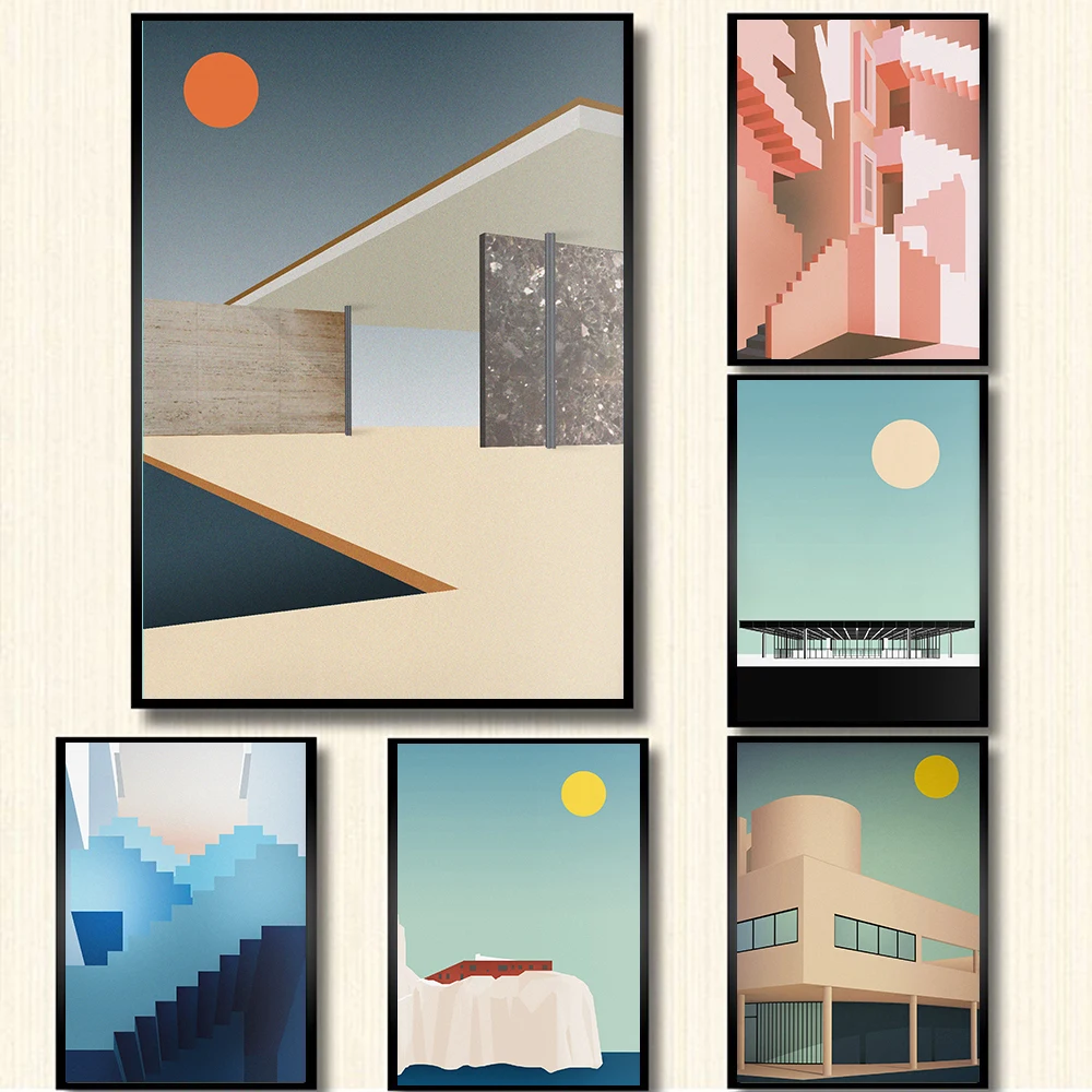 1 pieza de arte de pared minim - Home Barcelona reseña y precio