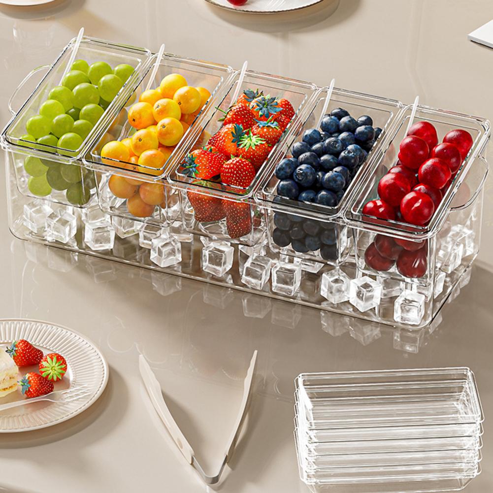 Juego de Servicio para Tacos 2 - Garnish Tray Set reseña y precio