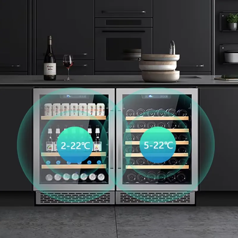 Enfriador de Vino de Doble Zon - Home Bar And Fridge reseña y precio
