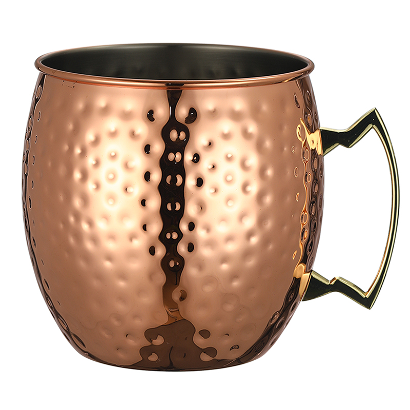 Taza de mula gigante martillad - Mule Copper Mug reseña y precio