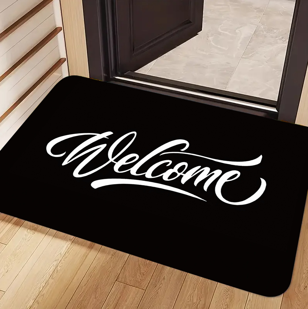 Alfombra temática de bienvenid - Home Bar Word reseña y precio